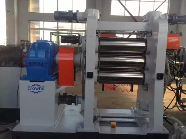 Lịch ba cuộn tự động - Crowns Machinery