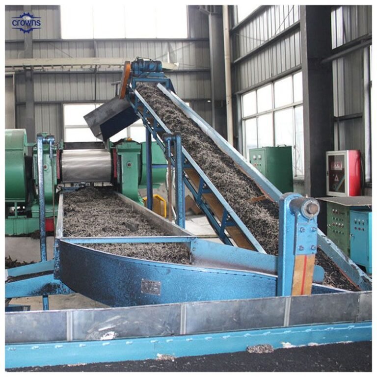 thiết bị tái chế lốp xe- Crowns Machinery