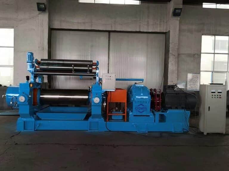 Gia công cao su bằng thiết bị của Crowns Machinery