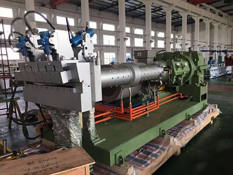 Lắp đặt máy đùn cao su để thực hành bền vững trong môi trường công nghiệp