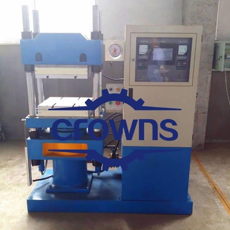 Máy lưu hóa cao su dạng cột của Crowns Machinery , được thiết kế để linh hoạt trong các hoạt động sản xuất vừa và nhỏ