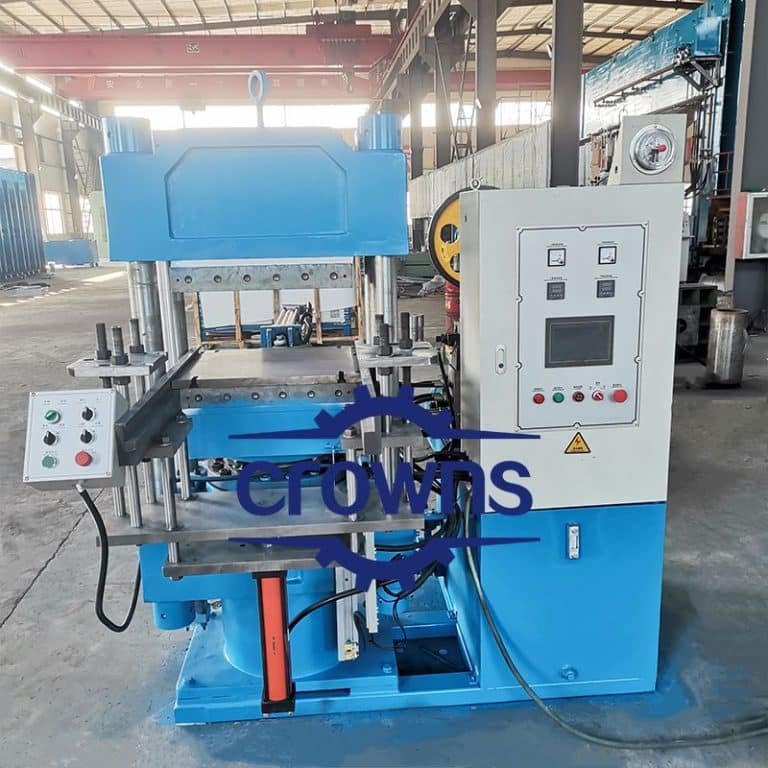 Hoạt động của máy lưu hóa của Crowns Machinery , công cụ chính để cải thiện chất lượng và độ bền của sản phẩm cao su công nghiệp