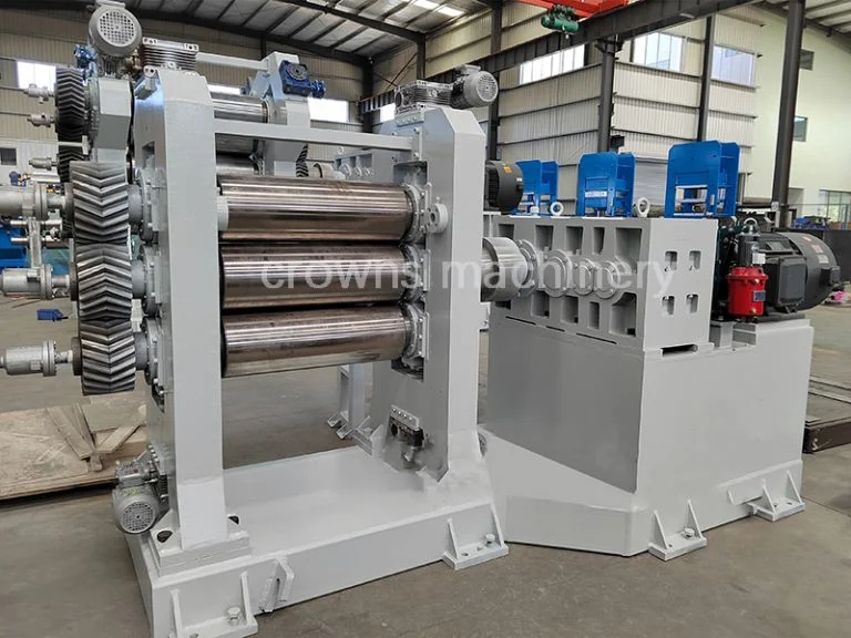Máy cán cao su hoạt động như thế nào- Crowns Machinery