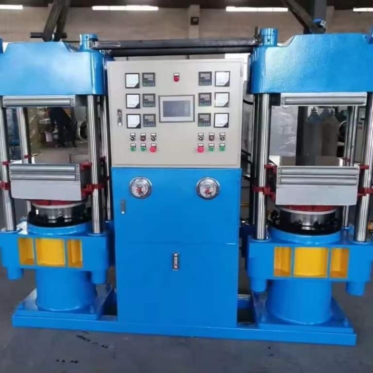 Máy ép lưu hóa cao su điện với bảng điều khiển để quản lý nhiệt độ và áp suất chính xác