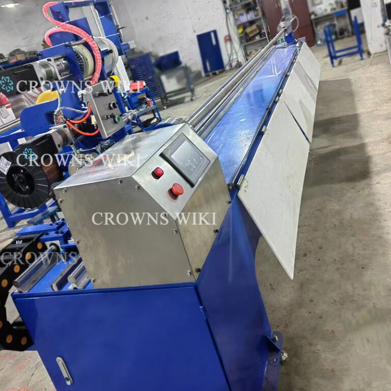 Máy bọc ống gân thẳng tự động